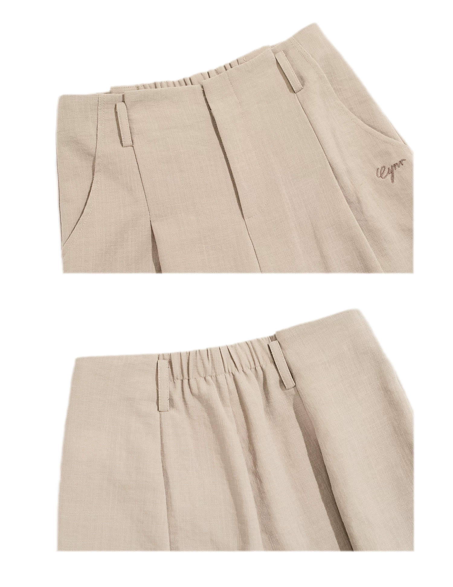 Pleated Ruffle Bustier Trouser Set