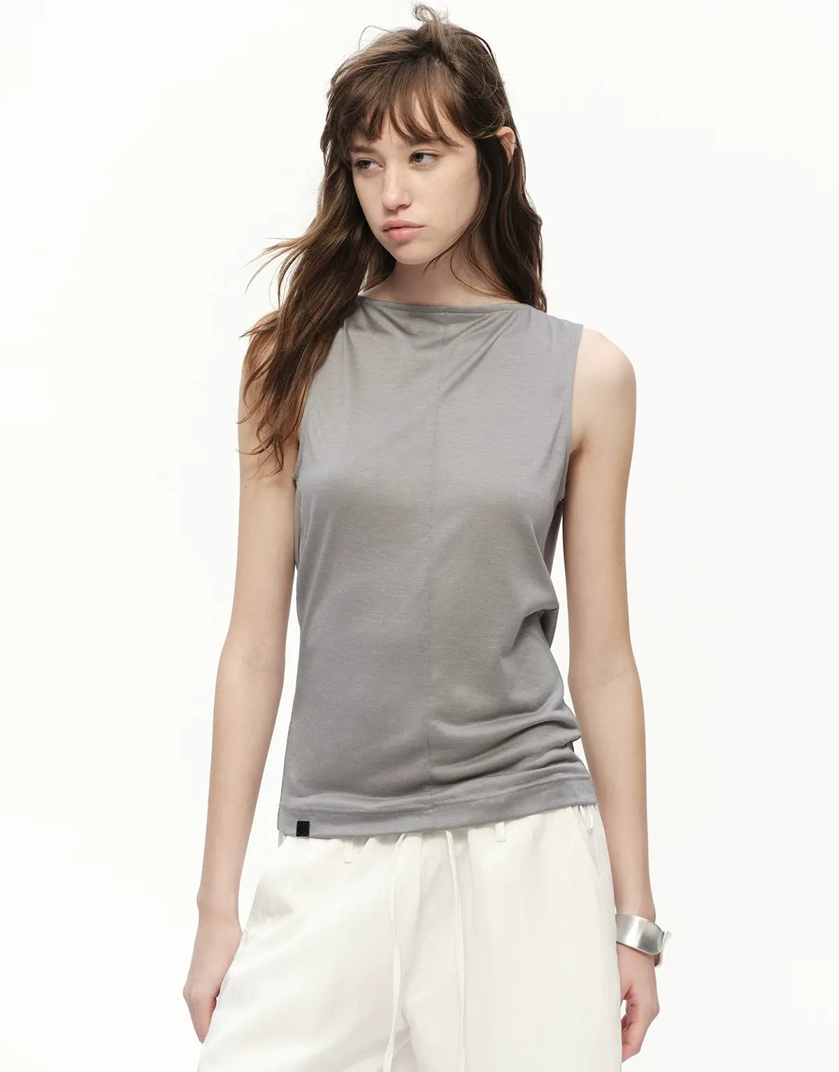 Snowflake Lyocell Back Tank