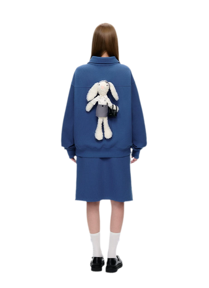 Polo Waffle Doll Hoodie