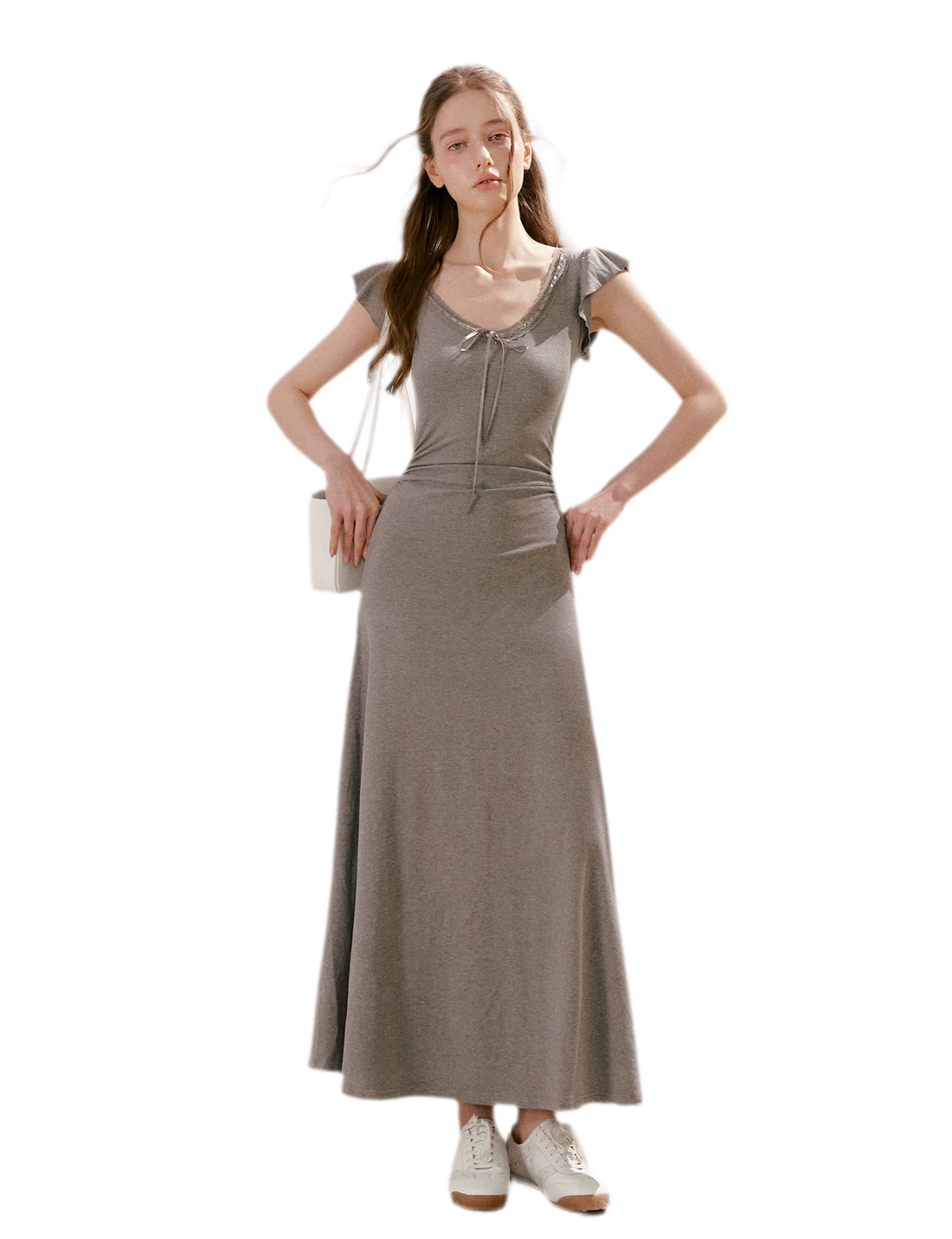 Ribbon A-Line Dress