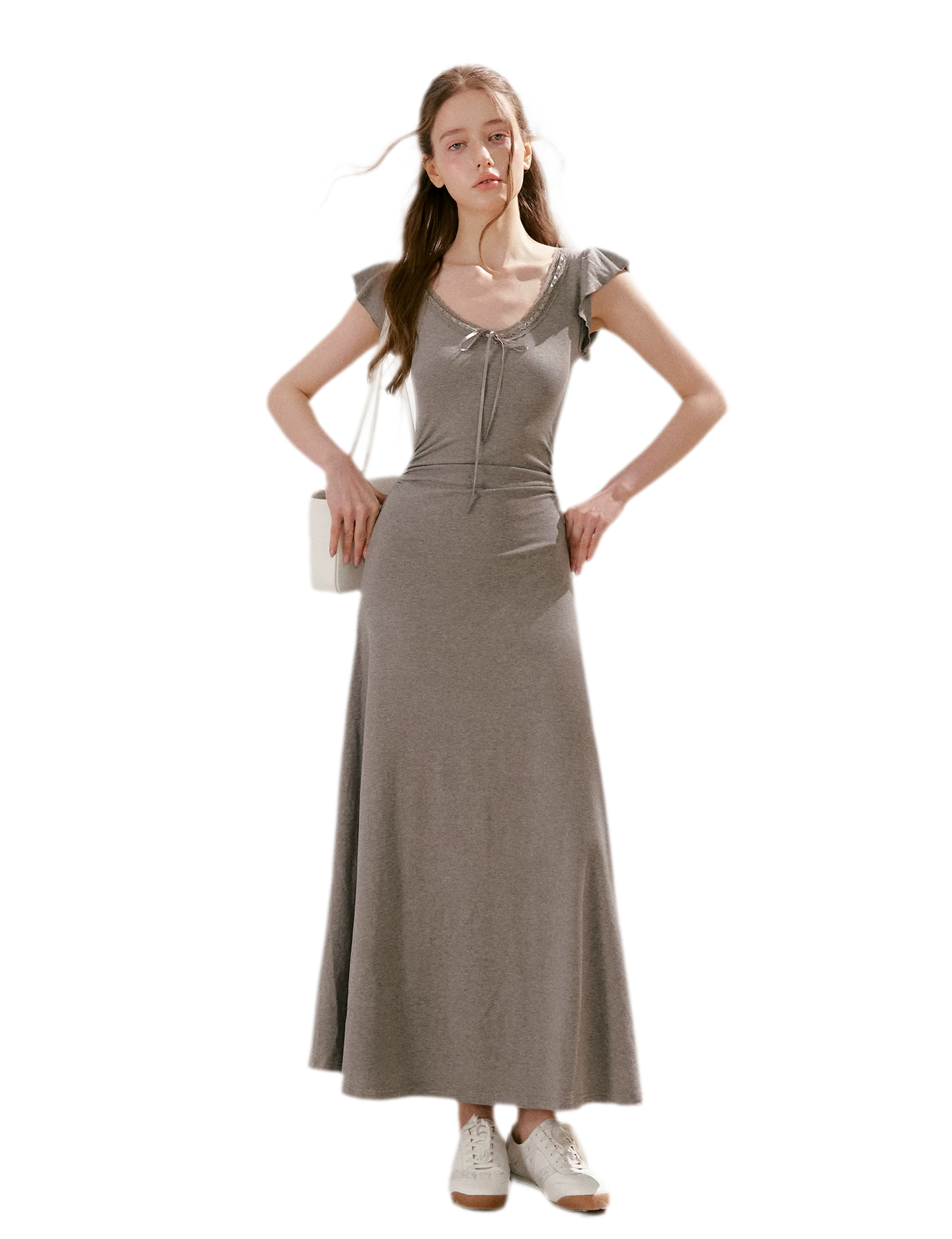 Ribbon A-Line Dress