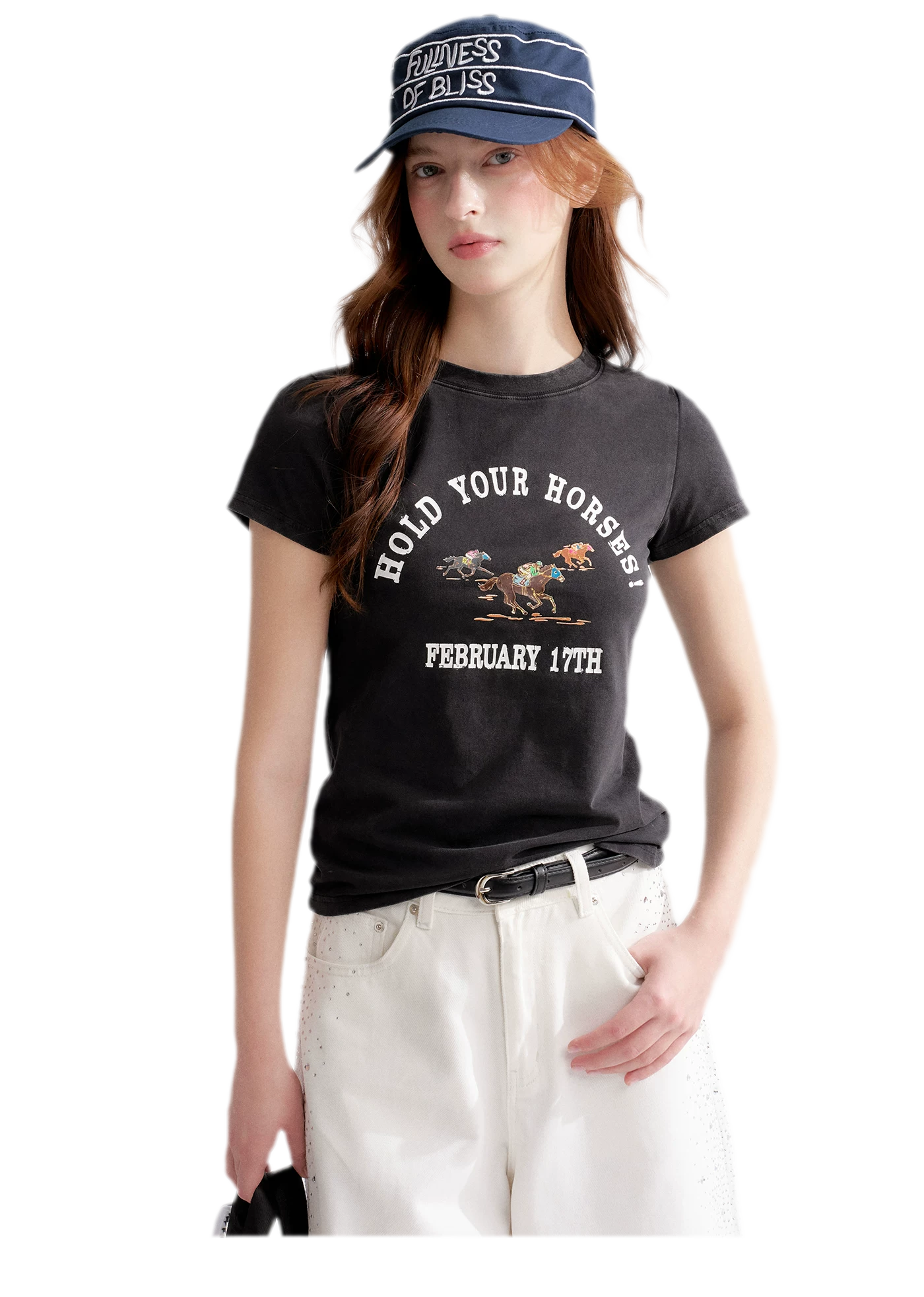 Vintage Horse Print Tee