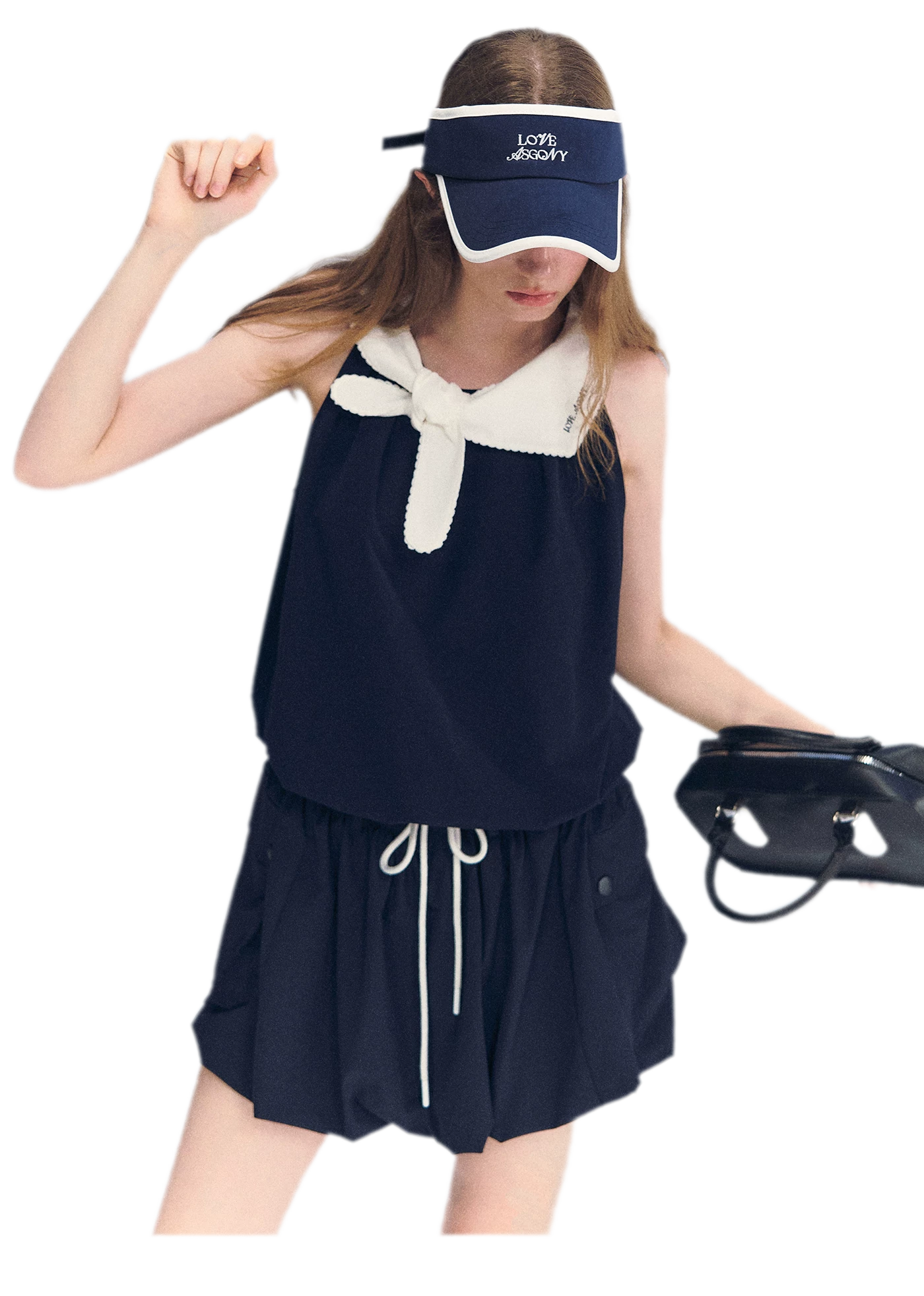 Rabbit Ear Peplum Top