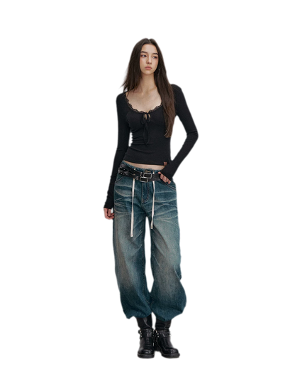 PU Double-Track Rivet Belt