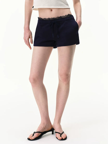 Lace Waist Shorts