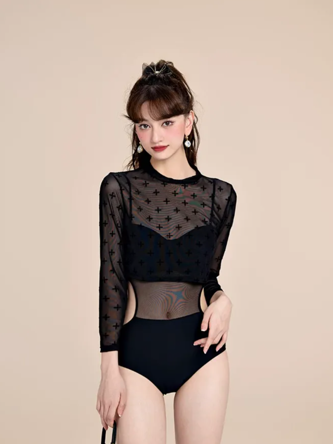 Adjustable One-Piece Swimsuit