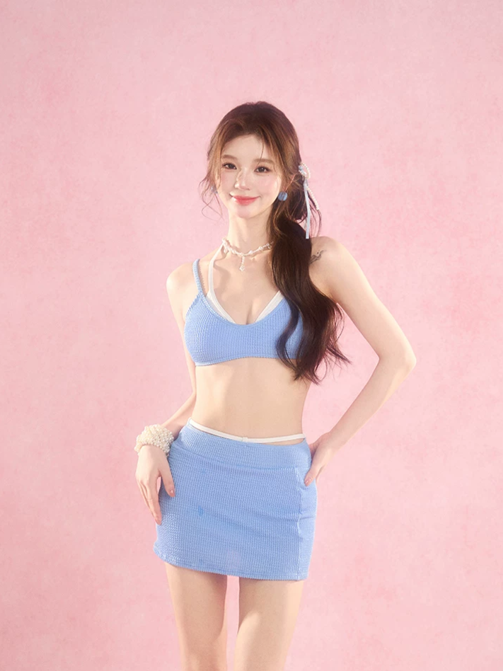 Baby Blue Bikini Set
