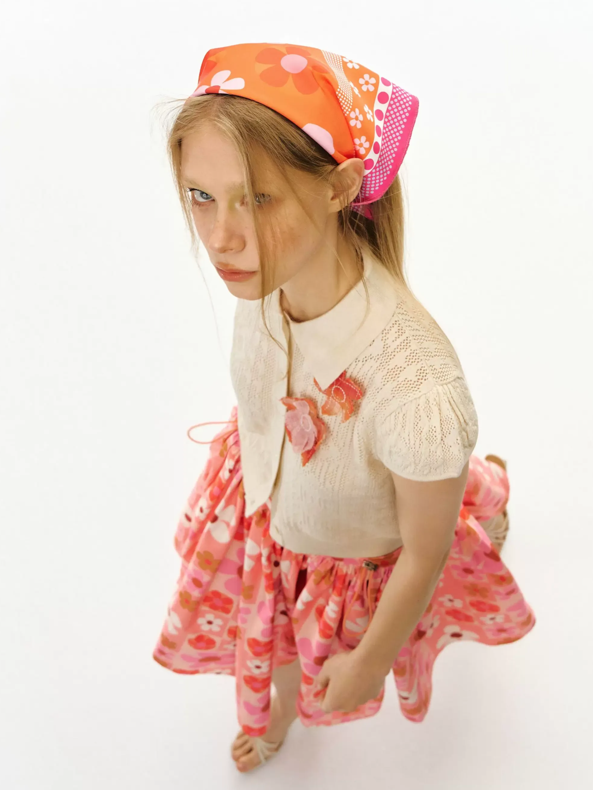 Graphic Square Head Scarf