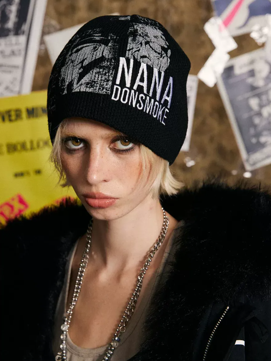 DSM X NANA Graphic Knit Beanie