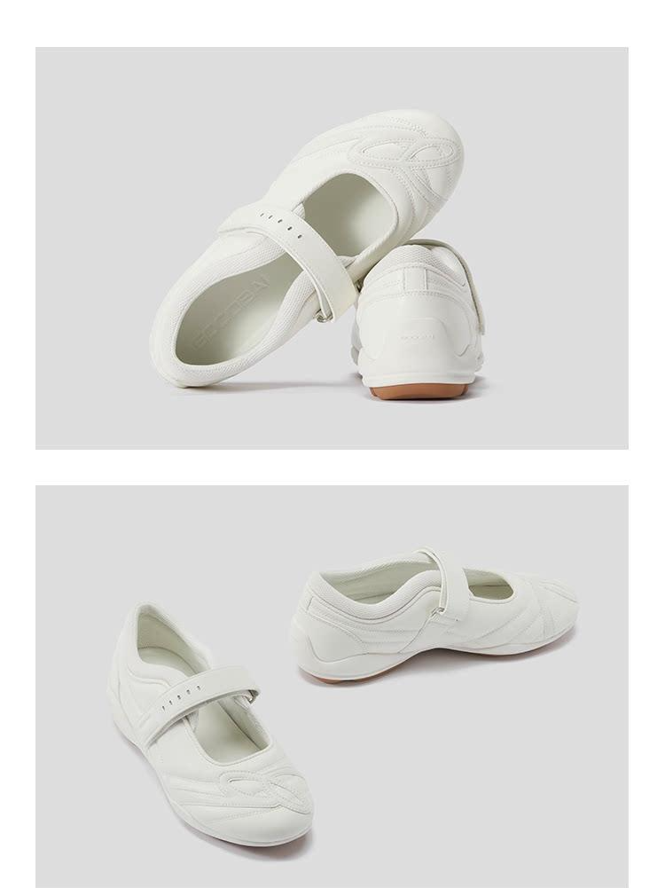 Sporty Open Mary Jane Shoes