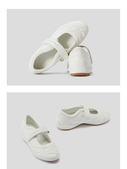 Sporty Open Mary Jane Shoes