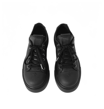 Classic Low-Top Leather Sneakers