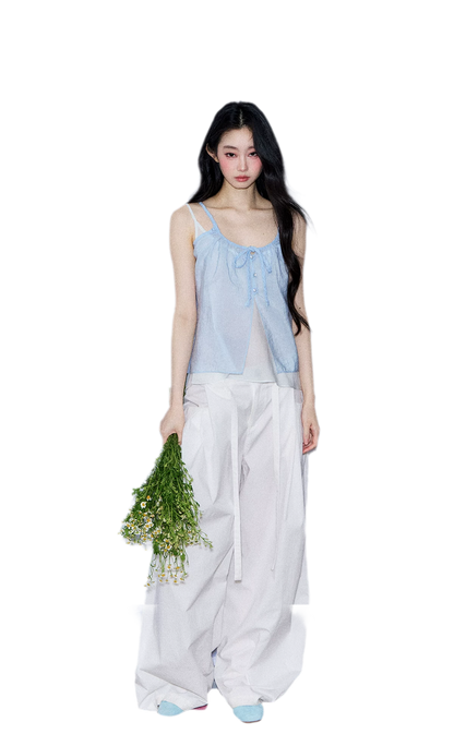 Wide Leg High Waist Pants