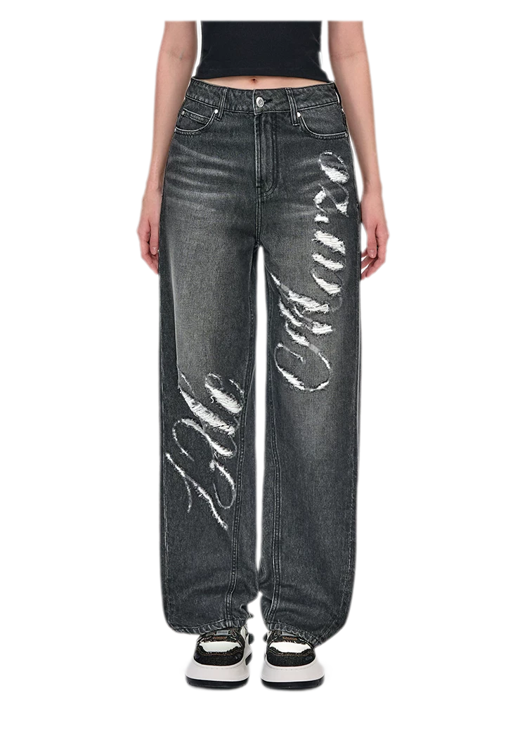 Distressed Jeans
