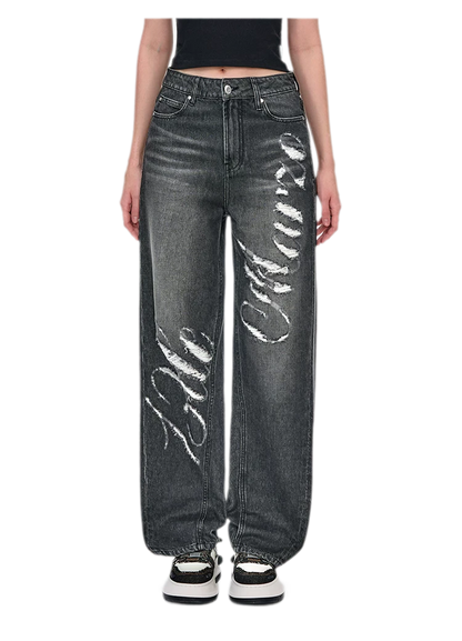 Distressed Jeans