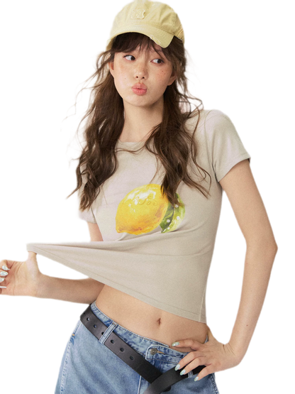 Summer Lemon Graphic Tee
