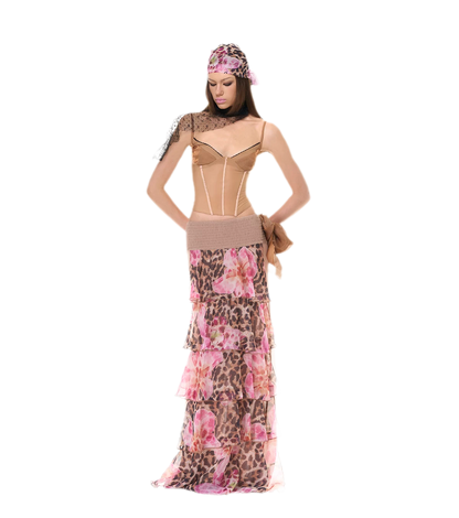 Lace Mesh Slim Cami