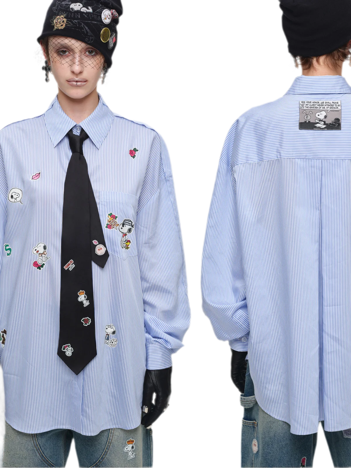 Glossy Printed Formal Tie