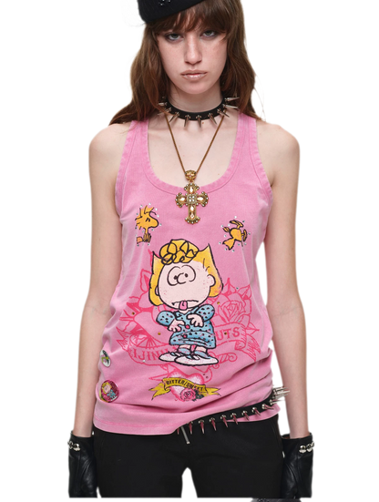 Vintage Graphic Tank Top