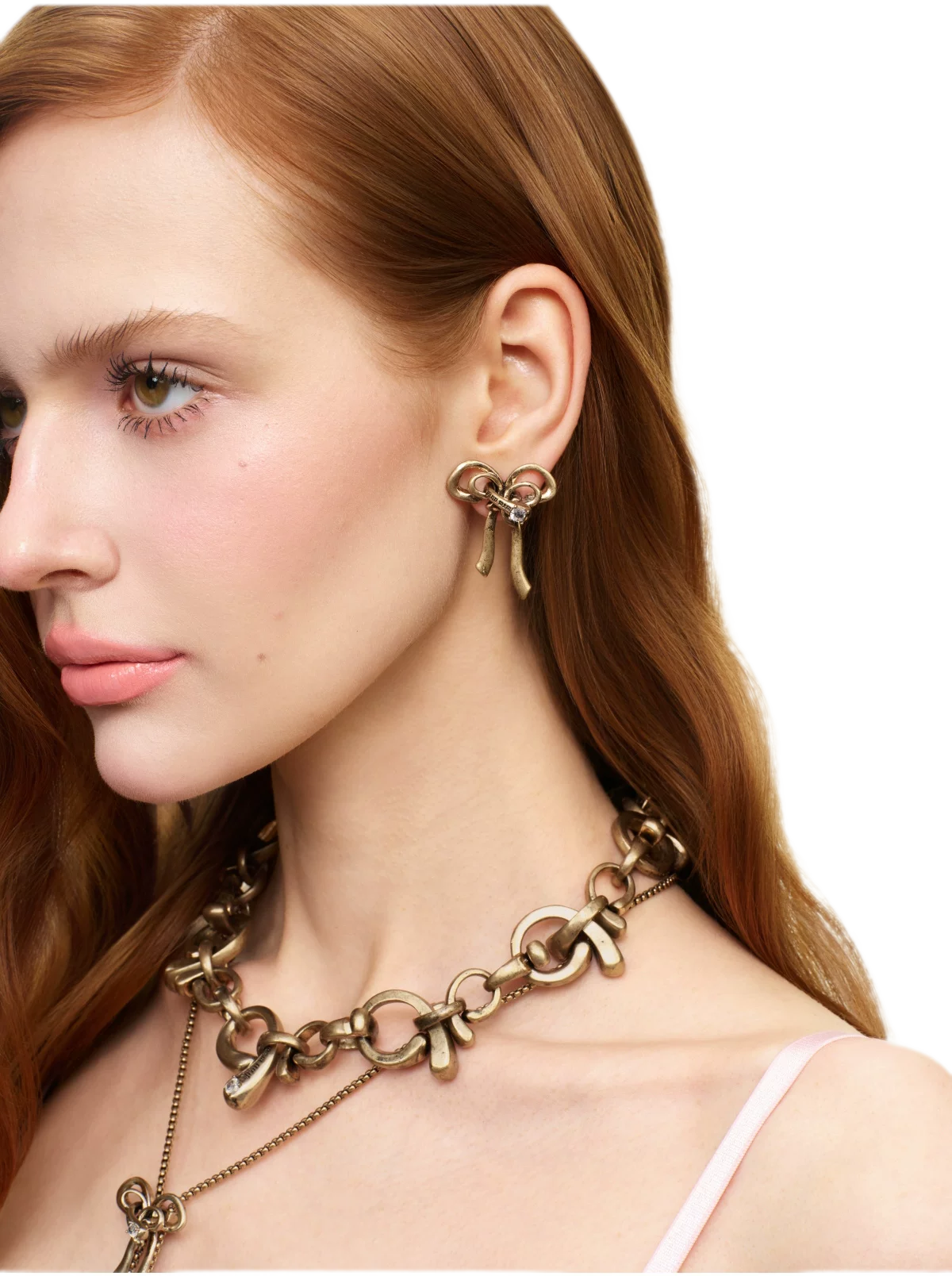 Vintage Bow Choker Necklace