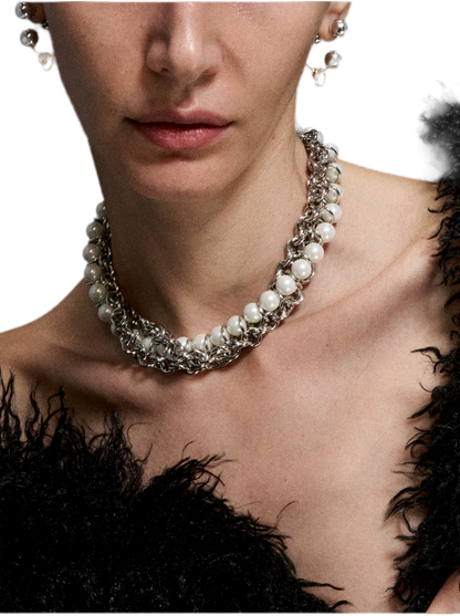 Pearl Choker Necklace