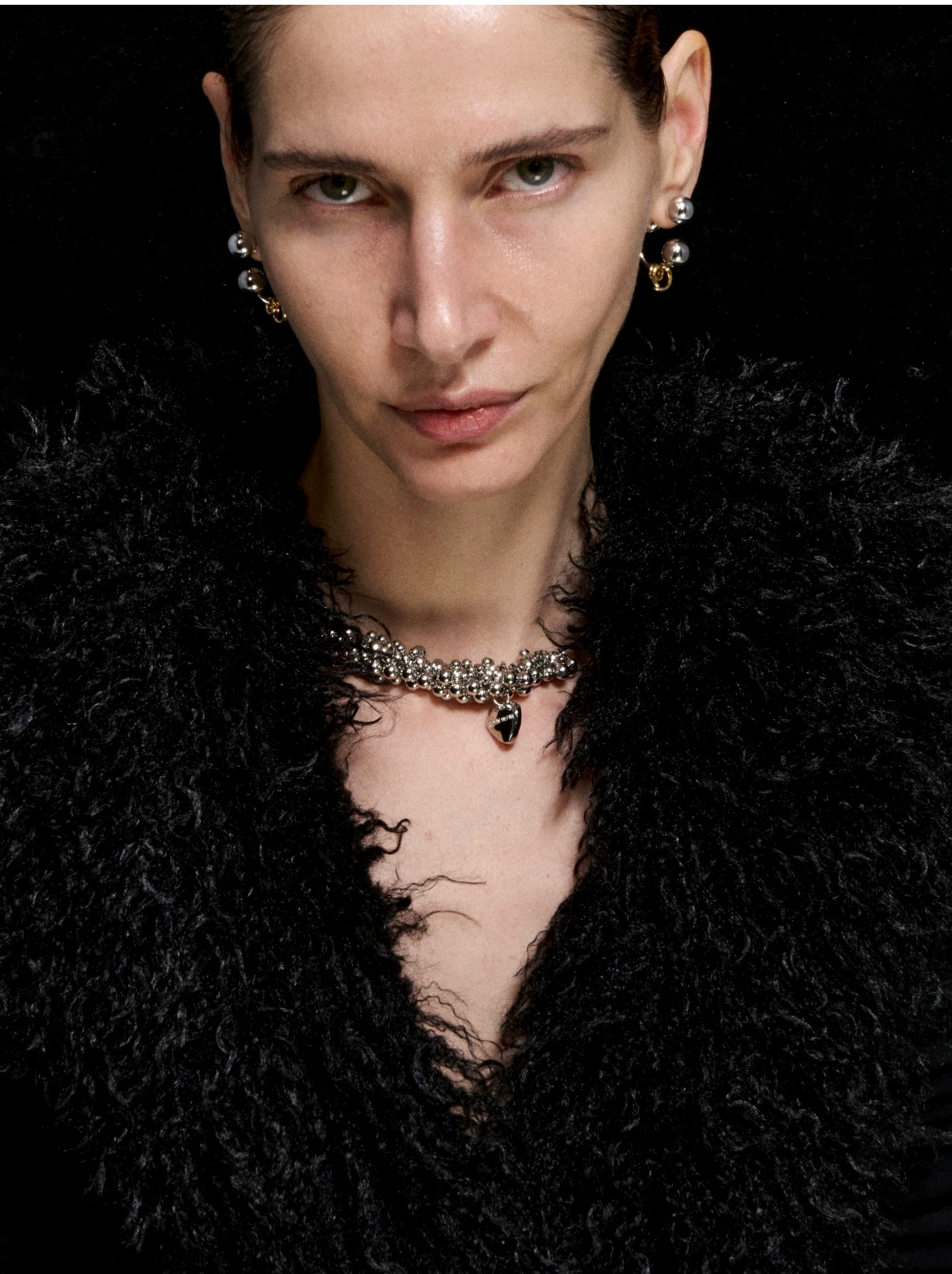 Silver Heart Pendant Necklace