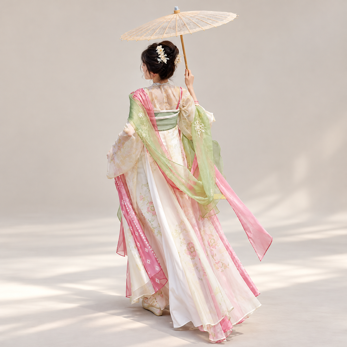 佩玉春风 Jade Spring Breeze Embroidered Pibo