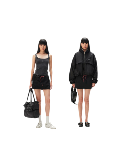 Washed Contrast Dress