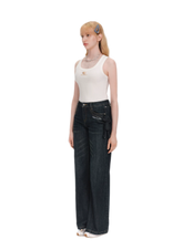 13DE MARZO Mid-Low Waist Straight Jeans – view 10