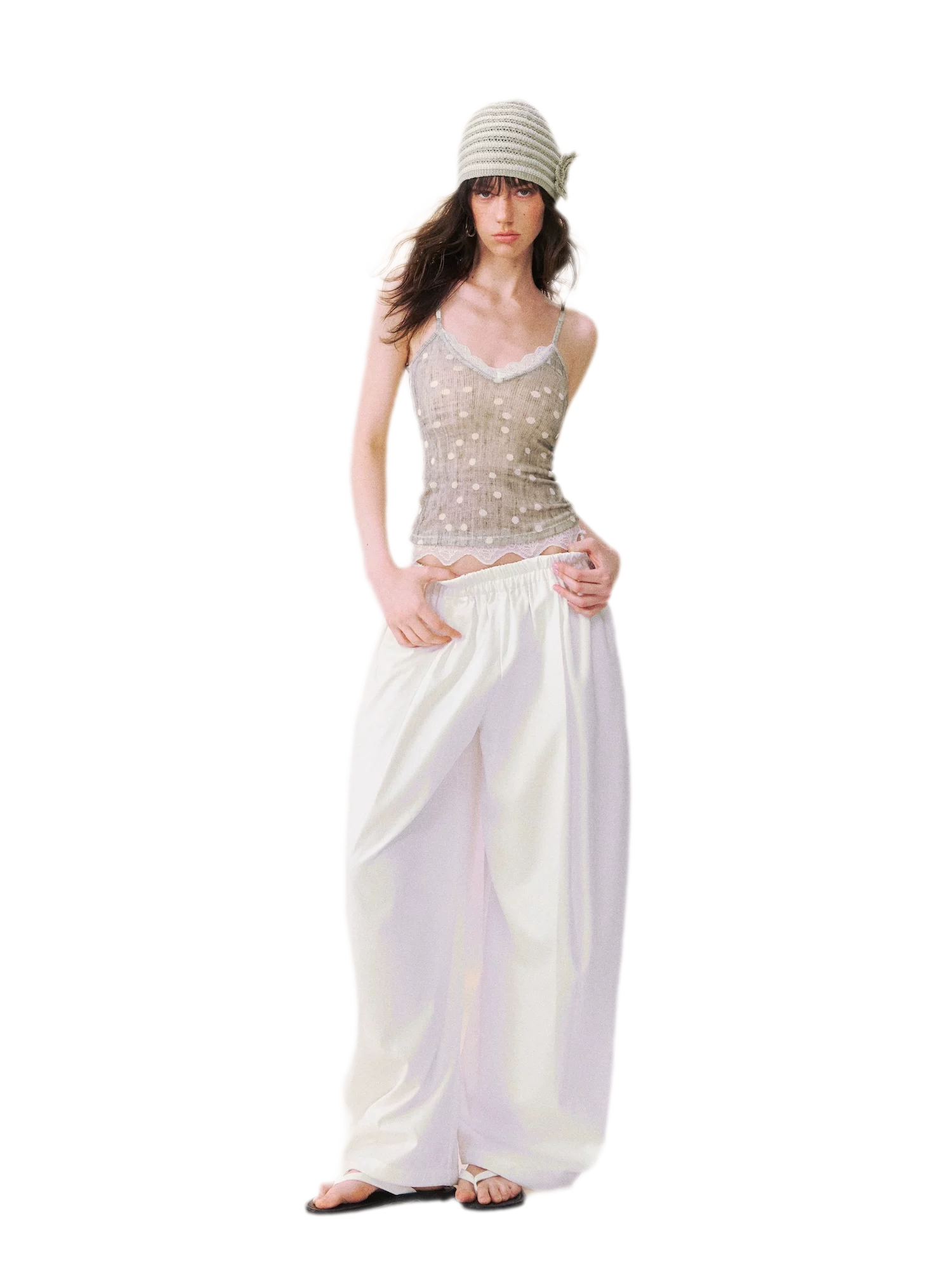 Breathable Relaxed Lantern Pants
