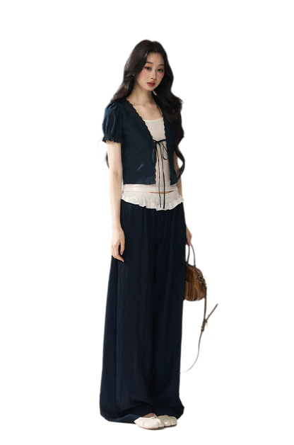 Floral Camisole Lace Cardigan