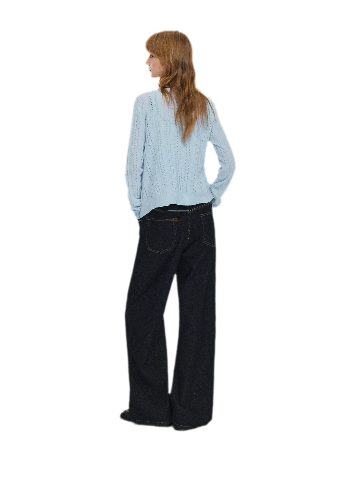 Wool-Blend Bow Knit Set