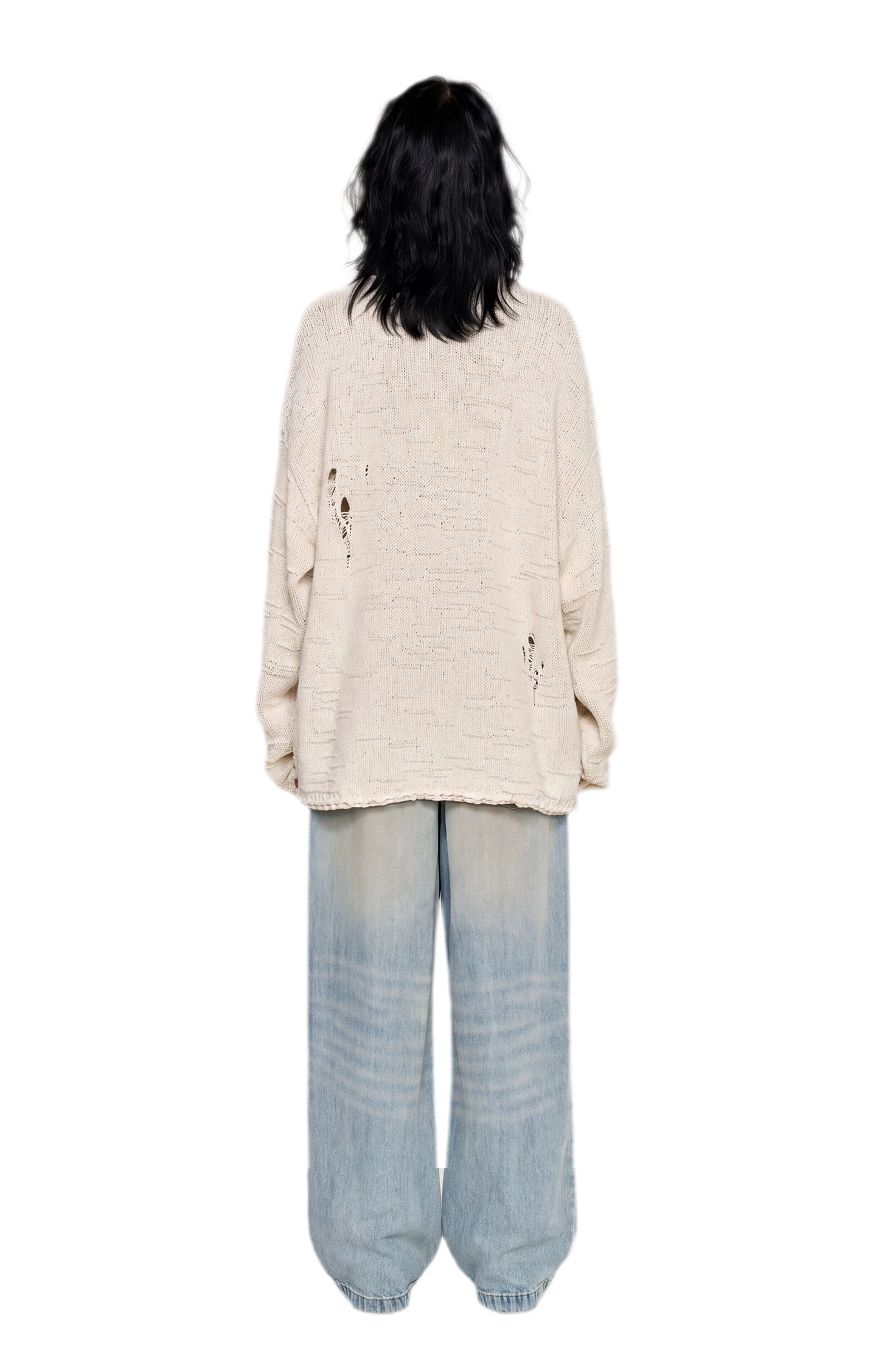 Washed Tencel Wide-Leg Pants