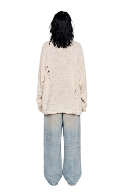 Washed Tencel Wide-Leg Pants