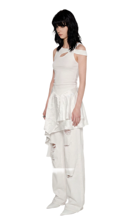 Asymmetric Layered Dress