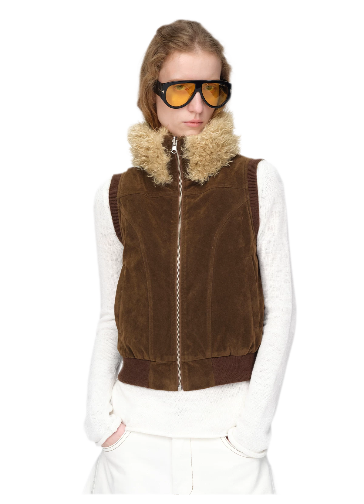 Reversible Teddy Fitted Vest