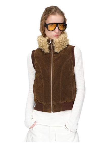 Reversible Teddy Fitted Vest