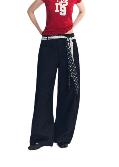 Lace Belt Pants