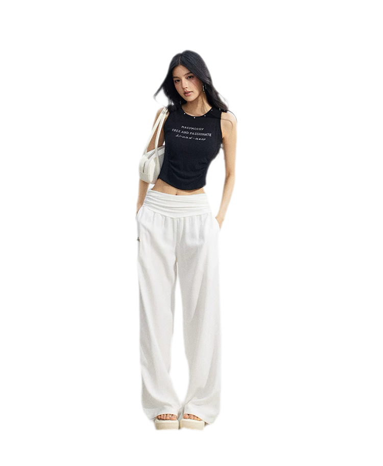 Cool Wide-Leg Pants