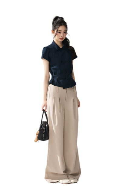 Blazer Inspired Waist T-shirt