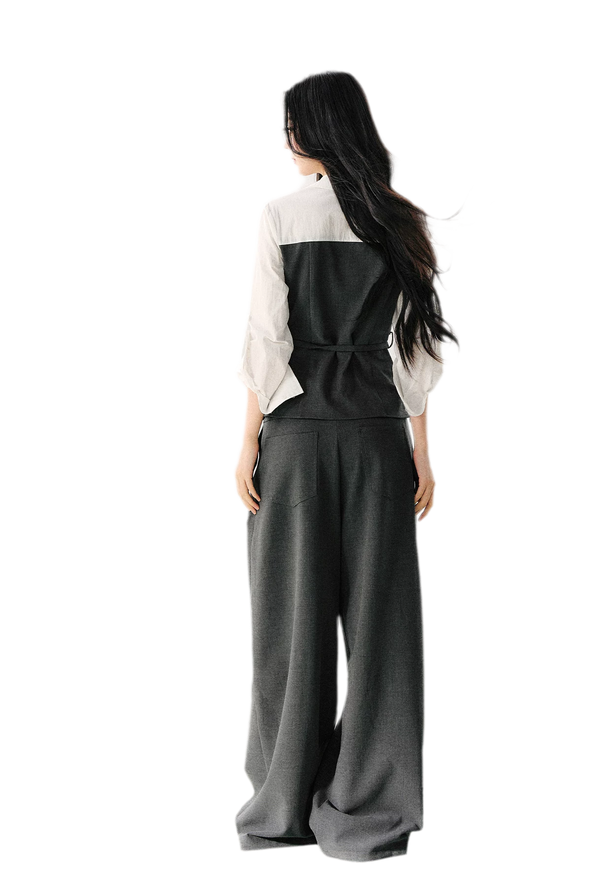 Minimal High Waist Trousers