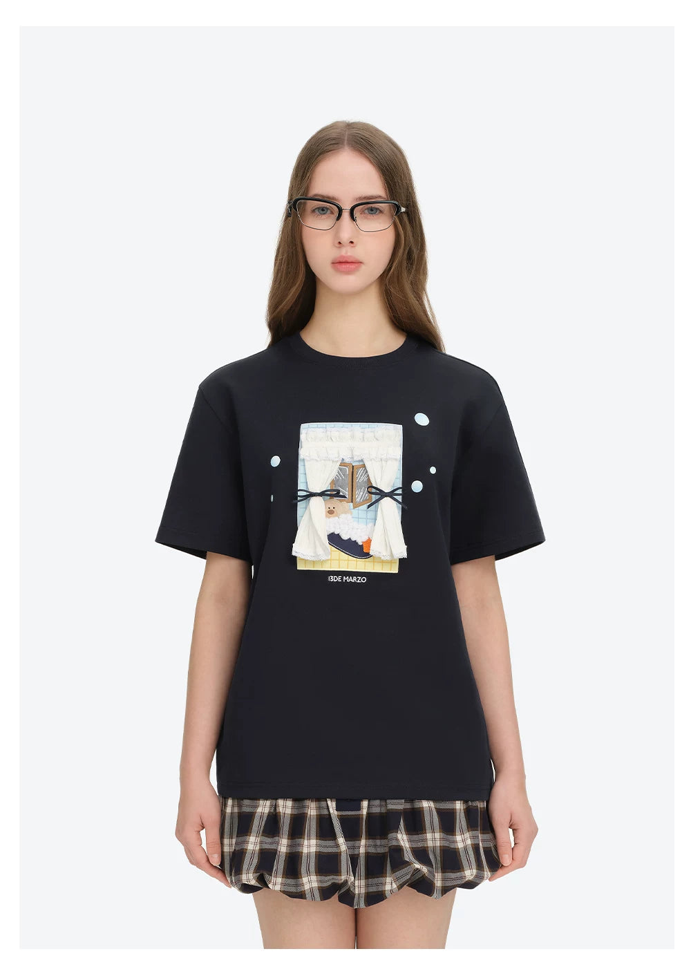 Bear Appliqué T-shirt
