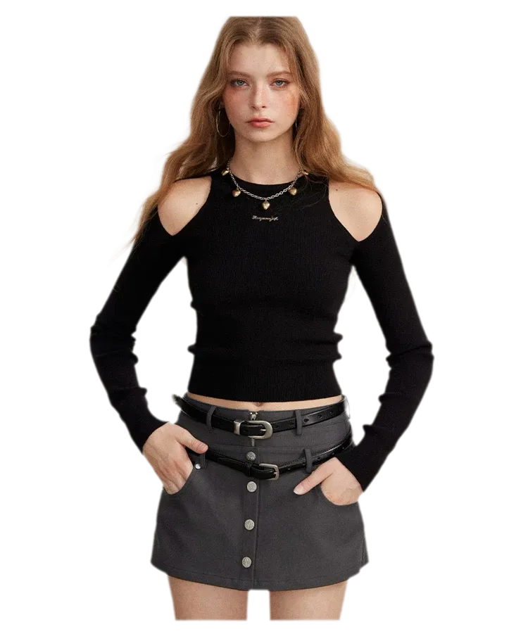 Double-Waist Convertible A-Line Skort