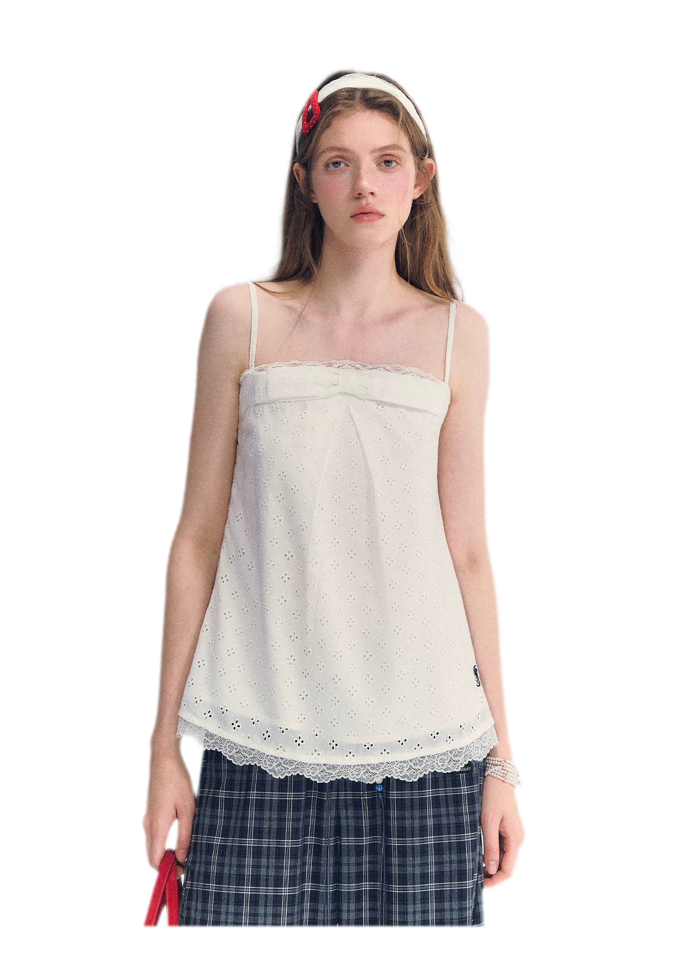Lace Trim Cami Top