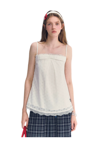Lace Trim Cami Top
