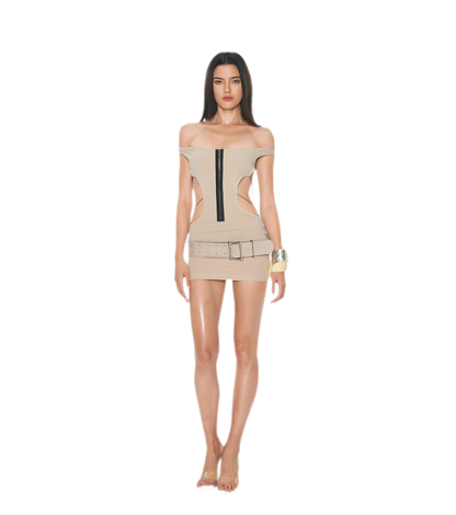Back Tie Knit Dress
