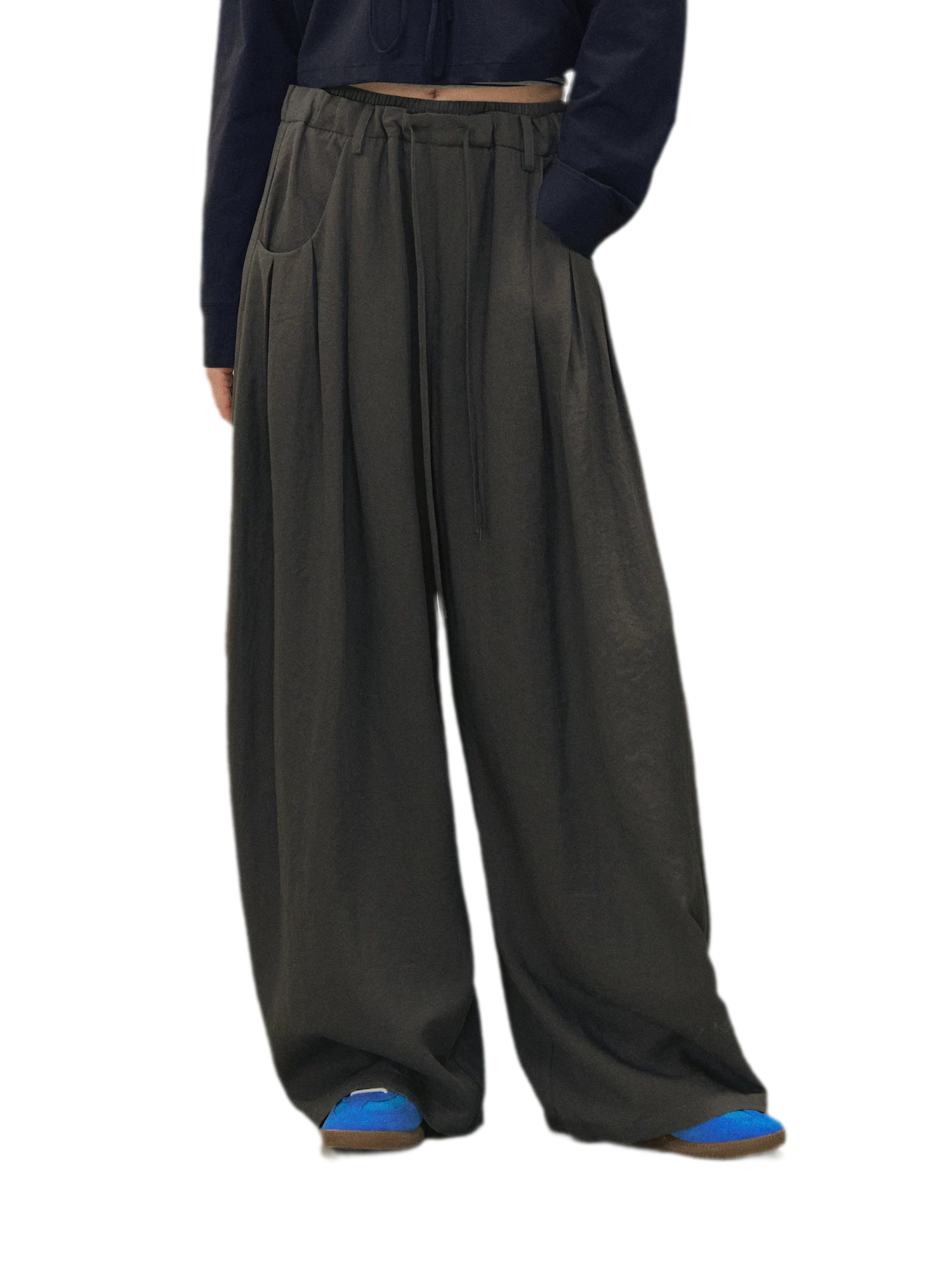 Drawstring Bubble Pants