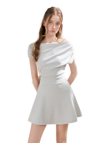 One-Shoulder Mini Dress