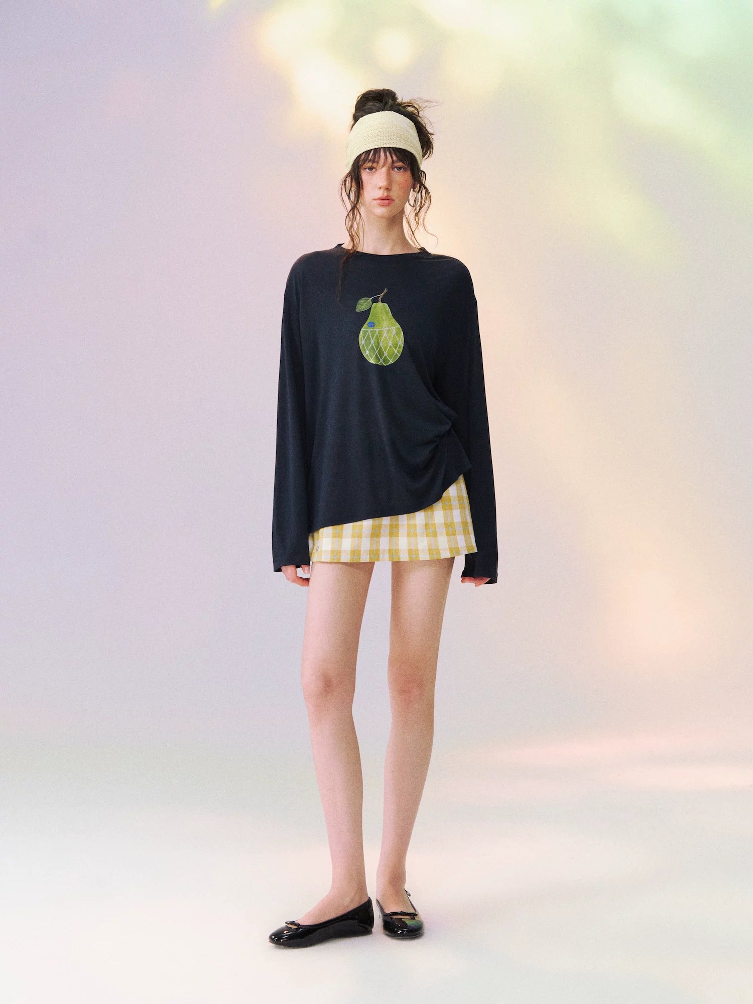 Large Pear Long Sleeve T-shirt