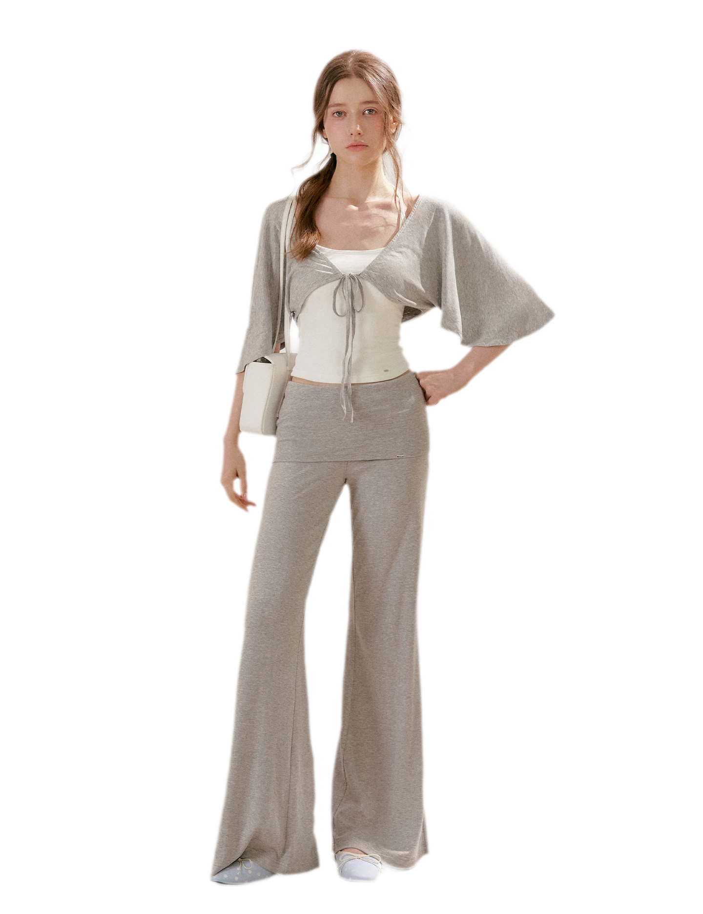Sportique Knit Straight Pants